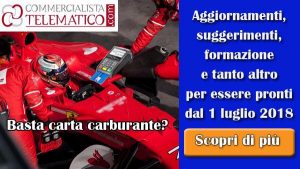 Basta carta carburante?