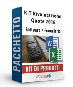 Kit per rivalutazione quote di aprtecipazioni non qualificate