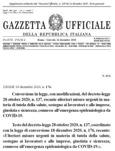 legge 176