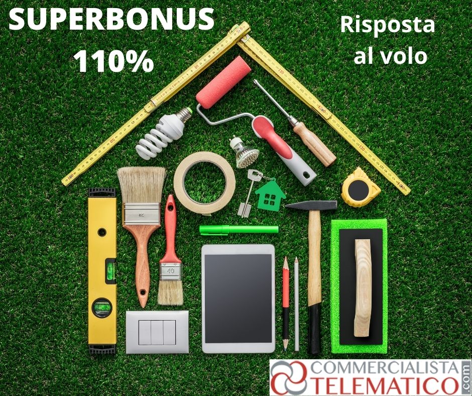 superbonus modalità utilizzo credito imposta