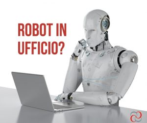 robot in ufficio