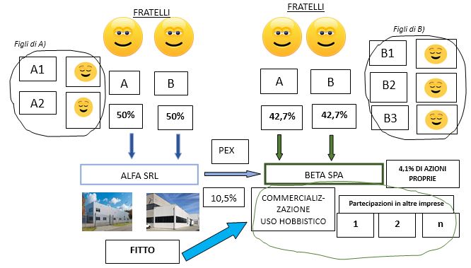 chiarimenti conferimento partecipazioni