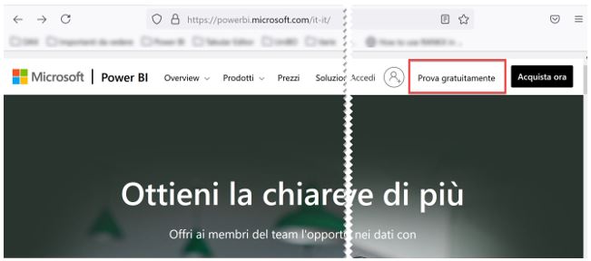 licenza gratuita power bi