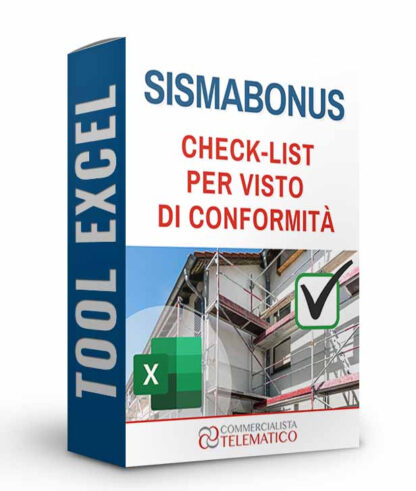 Tool Excel | Check-list Visto di Conformità Sismabonus