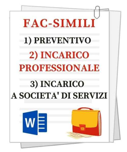 Fac-simili | Conferimento di incarico professionale