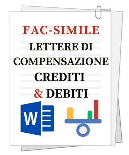 Fac-simile | Compensazione di crediti e debiti mediante scambio di corrispondenza