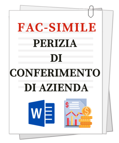 fac simile di perizia di conferimento di azienda