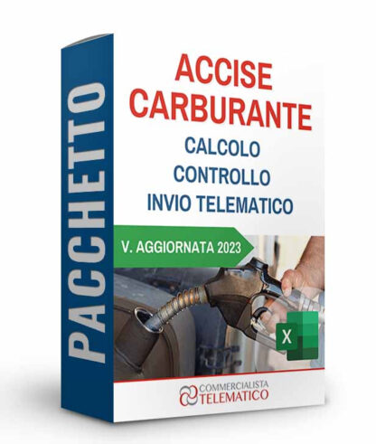 Pacchetto | Accise: calcolo, controllo e invio telematico – 2023