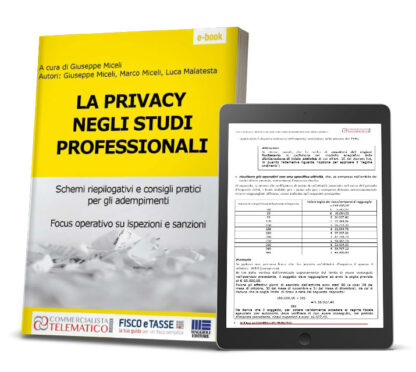 eBook | La Privacy negli studi professionali