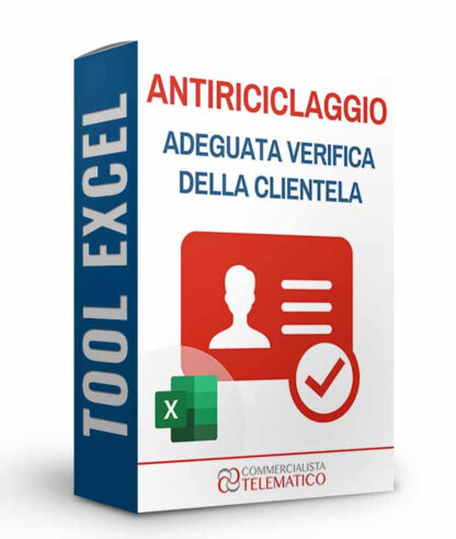 Tool Excel | Antiriciclaggio: adeguata verifica clientela + valutazione rischio studio