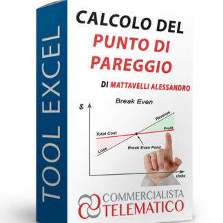 Tool Excel | Calcolo del punto di pareggio