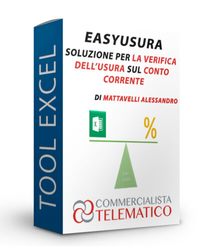 Tool Excel | EasyUsura – per la verifica dell’usura sul conto corrente