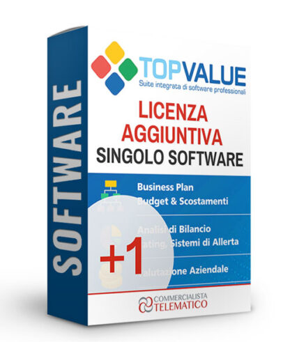 top value licenza aggiuntiva