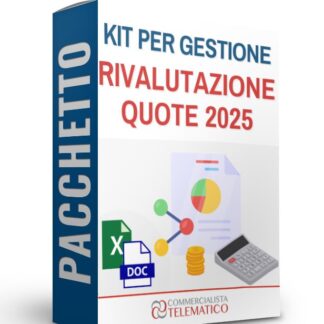 Pacchetto | Rivalutazione Quote societarie – 2025