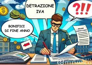 forfettari bonifici fine anno