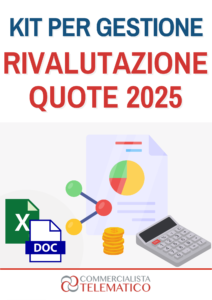 kit gestione rivalutazione quote societarie 2025