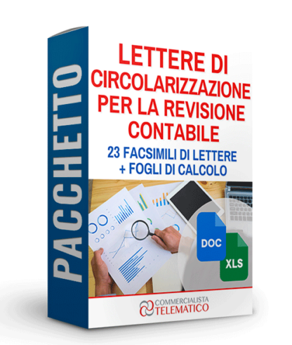 Pacchetto | Lettere di circolarizzazione per la revisione contabile