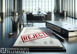 assenza revisione rifiuto deposito bilancio