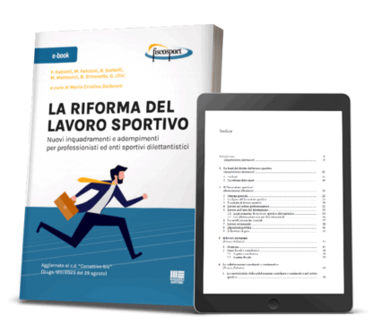 ebook su riforma del lavoro sportivo 2023-2024