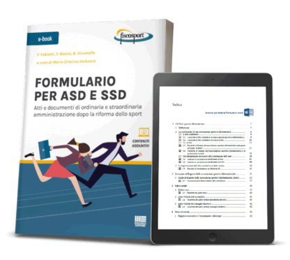 facsimili atti società sportive dilettantistiche