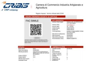 visura certificato camerale