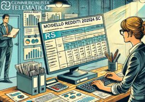 crediti modello redditi 2024