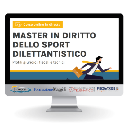 master online diritto sportivo
