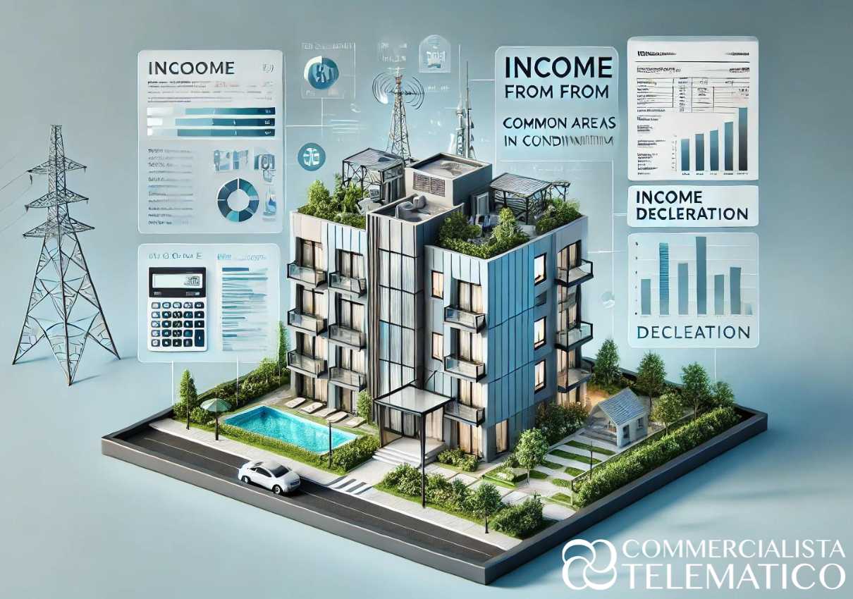 redditi parti comuni condominio