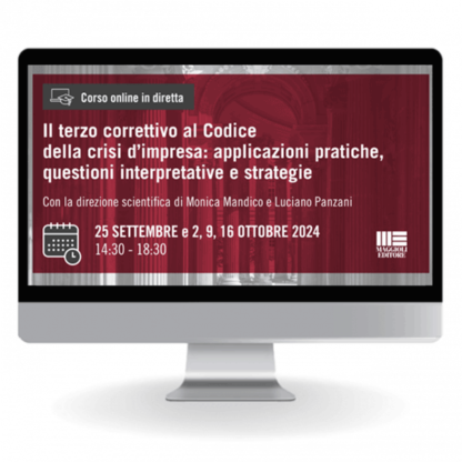 corso terzo correttivo codice crisi impresa
