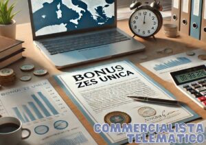 bonus zes unica comunicazione integrativa