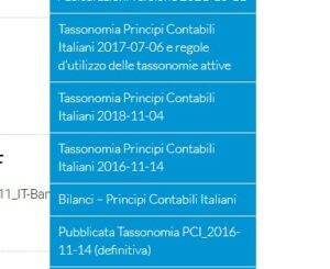 tassonomia xbrl