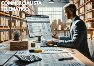 rottamazione magazzino nota integrativa