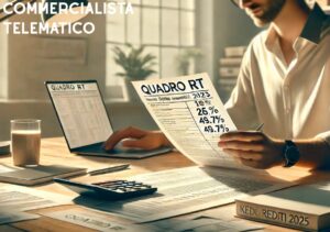 quadro rt modello redditi 2025