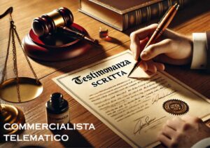 testimonianza scritta processo tributario