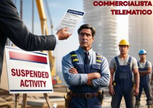 sospensione attività lavoro nero