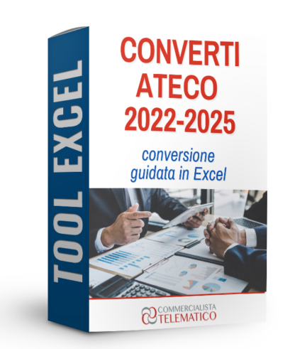 Tool Excel | ConvertiATECO 2022-2025: conversione guidata in Excel