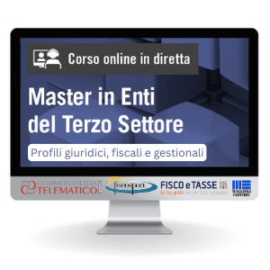 Master in Enti del Terzo Settore: profili giuridici, fiscali e gestionali