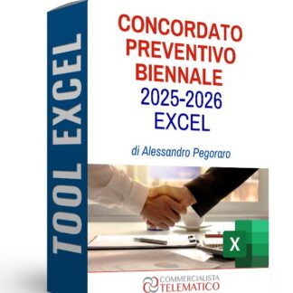 Tool Excel | Concordato preventivo biennale 2025-2026