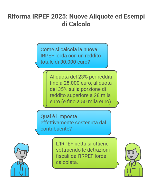 nuove aliquote irpef 2025