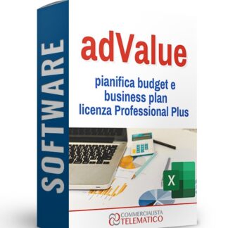 Software | adValue: pianifica budget e business plan – Professional Plus