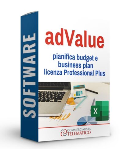 Software | adValue: pianifica budget e business plan – Professional Plus