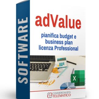 Software | adValue: pianifica budget e business plan – licenza Professional