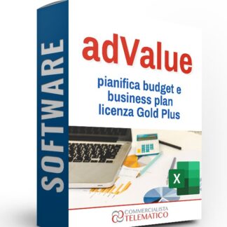 Software | adValue: pianifica budget e business plan - licenza Gold Plus