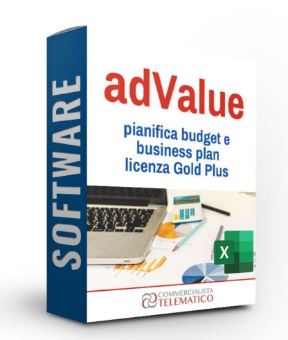 Software | adValue: pianifica budget e business plan – licenza Gold Plus