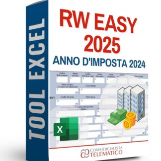 Tool Excel | RW EASY 2025 (anno d'imposta 2024)