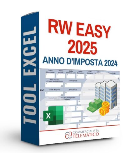 Tool Excel | RW EASY 2025 (anno d’imposta 2024)
