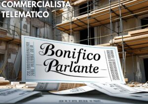 ristrutturazioni obbligo bonifico parlante