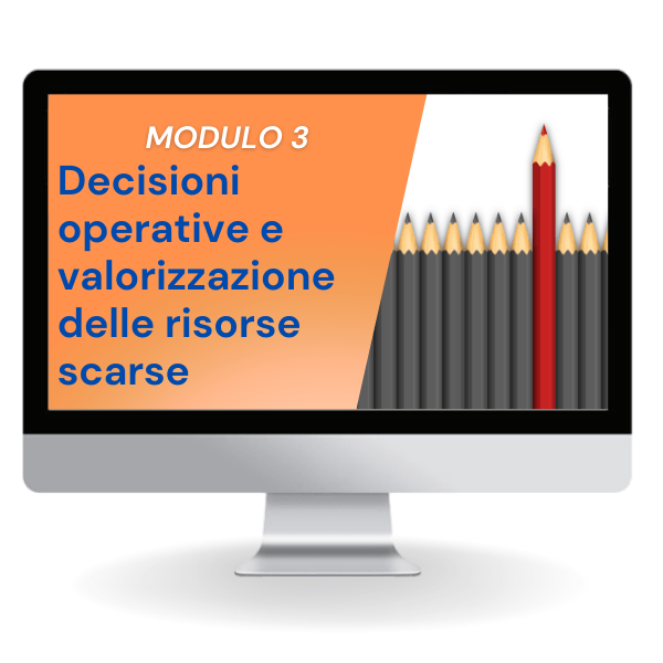 corso online gestione dei costi per risorse scarse